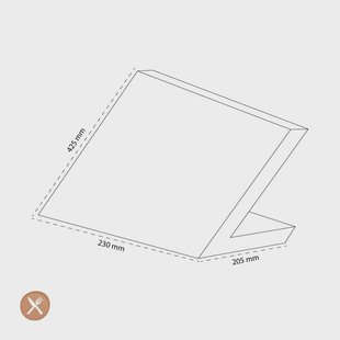 Miyabi - Messenblok met magneet