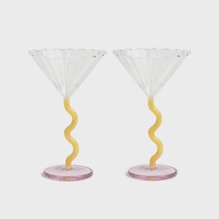 &Klevering - Coupe curve karamel set van 2