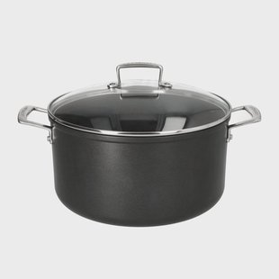 Le Creuset - Braadpan met anti-aanbaklaag en glazen deksel