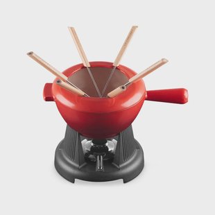 Le Creuset - Fondueset, ook voor kaas Kersenrood 20cm 2l