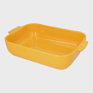 Peugeot - Appolia Ovenschaal Rechthoekig 36 cm Saffraangeel
