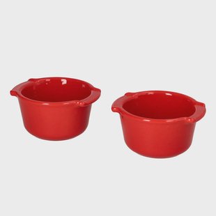 Peugeot - Appolia Duo Ramequins 11cm Rood