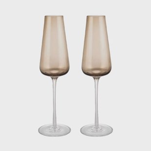 Blomus - BELO Champagneglazen Coffee (set van 2)