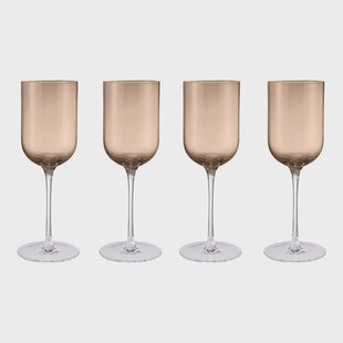 Blomus - FUUMI Witte Wijnglazen Coffee 310 ml (set van 4)