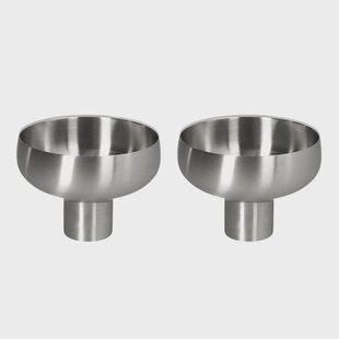 Blomus - Koyoi Coupe Glas Matt Stainless Steel (set van 2)