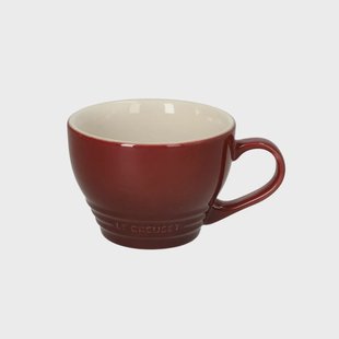 Le Creuset - Grote cappuccino mok Garnet 0,4l