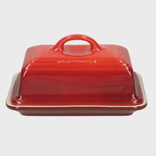 Le Creuset - Botervloot Kersenrood 17cm