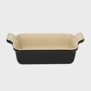 Le Creuset - Heritage Ovenschaal rechthoekig Ebbenzwart 26 x 19 cm
