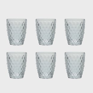Medard de Noblat - Diamond Drinkglas 22cl Tansparant (set van 6)