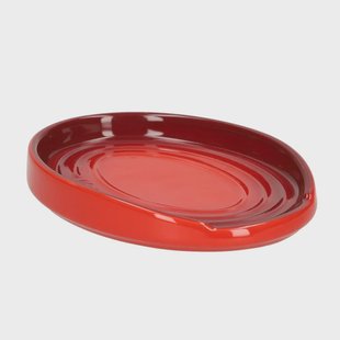 Le Creuset - Lepelhouder ovaal Kersenrood 15cm