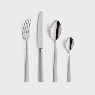 Amefa - Jewel 24-delige Bestekset - Houten opbergbox - Zilver