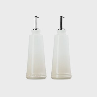 Le Creuset - Olie- en Azijnset Meringue 20x9cm 0,3l - 2 stuks