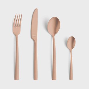 Amefa - Manille Stonewash 16-delige Bestekset - Koper