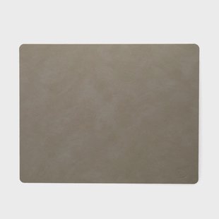 Lind DNA - Placemat Vierkant L Nupo Lichtgrijs