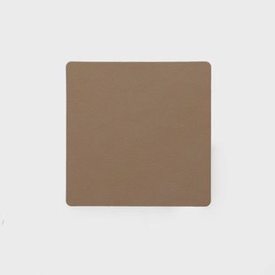 Lind DNA - Onderzetter Vierkant Nupo Klei Bruin