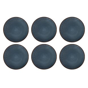 Medard de Noblat - Feeling Indigo Dessertbord 21 cm (set van 6)