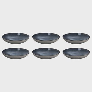 Medard de Noblat - Feeling Indigo - Gourmet plate 24.5 cm (set of 6)