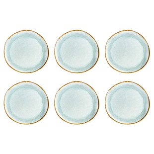 Medard de Noblat - Shadow Aqua - Dinnerbord 28 cm (set van 6)
