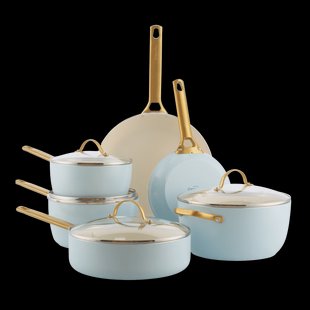 GreenPan - Padova Light Blue 10-delige Pannenset