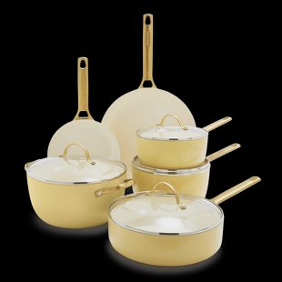 GreenPan - Padova Sunshine Yellow 10-delige Pannenset