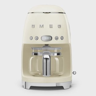 Smeg - Filterkoffiemachine | Crème | Jaren 50 | Filterkoffiemachine