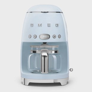 Smeg - Filterkoffiemachine | Pastelblauw | Jaren 50 | Filterkoffiemachine