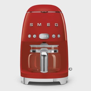 Smeg - Filterkoffiemachine | Rood | Jaren 50 | Filterkoffiemachine