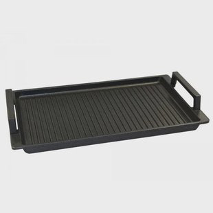 Eurolux - Grillplaat 41 CM x 24 CM - Flexinductie