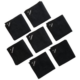 Klud - Microvezel Vaatdoekjes 7 stuks - Zwart