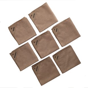 Klud - Microvezel Vaatdoekjes Wafel, 7 stuks Latte