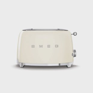 Smeg - Broodroosters | Crème | Jaren 50 | Toaster 2x2