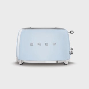 Smeg - Broodroosters | Pastelblauw | Jaren 50 | Toaster 2x2