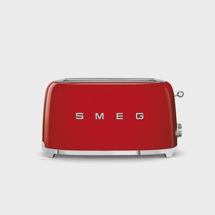 Smeg - Broodroosters | Rood | Jaren 50 | Toaster 2x4