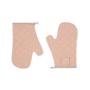 Witloft - Gerecycled Katoen Ovenwanten (2 st.) - Zalm