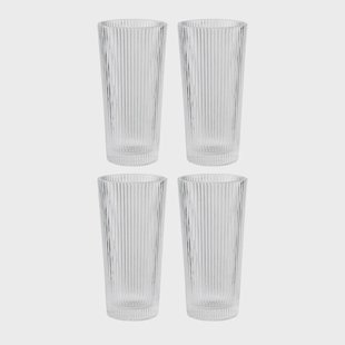 Stelton - Pilastro Londrinkglazen 0,3 l. - 4 stuks