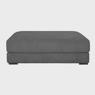 by fonQ Snug Hocker - Rib - Donkergrijs