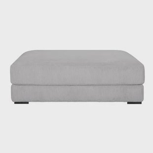 by fonQ Snug Hocker - Rib - Lichtgrijs