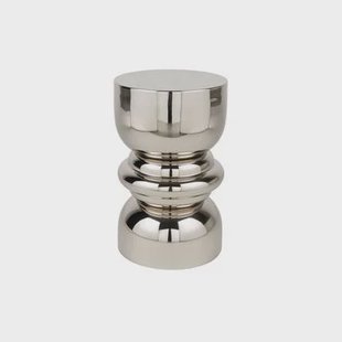 Housecraft Living Kinga Bijzettafel Rond 29.50 cm Zilver