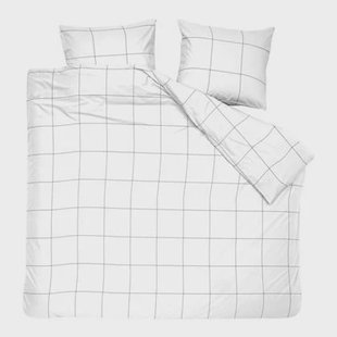 Cinderella Robyn Dekbedovertrek 200 x 200/220 cm - Wit