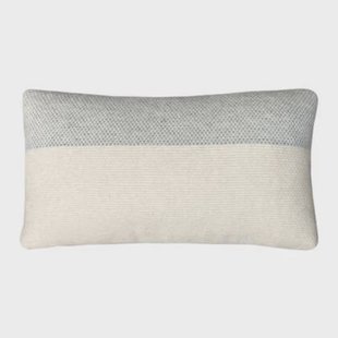 Malagoon Easy Nature Wool Sierkussen 60 x 35 cm - Grijs