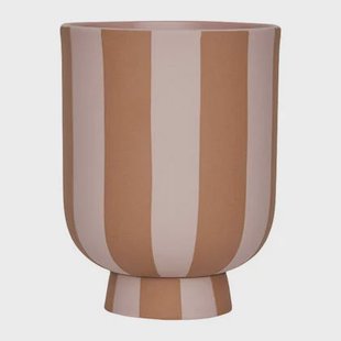 OYOY Living Toppu Vaas Ø 8 cm - Karamel / Roze