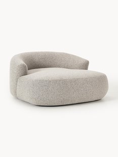 XL boucl&eacute; loungefauteuil Sofia