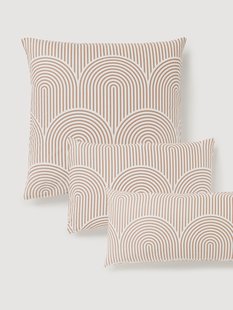 Katoenen kussenhoes Arcs