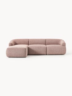 Modulaire boucl&eacute; hoekbank Sofia (3-zits)