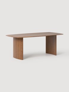 Eettafel Chandler van eikenhout, in verschillende formaten