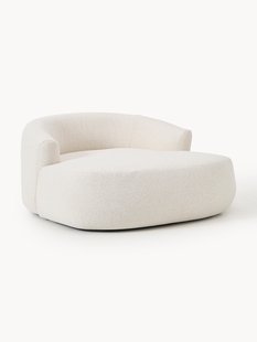 XL boucl&eacute; loungefauteuil Sofia