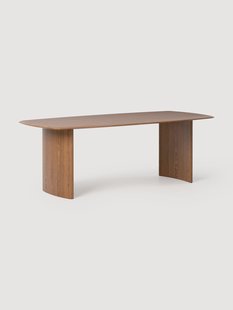 Eettafel Chandler van eikenhout, in verschillende formaten