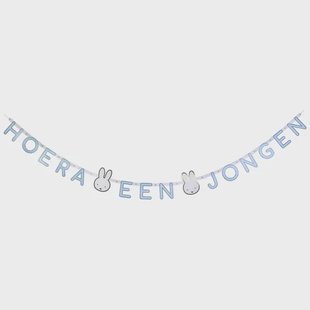 Nijntje hoera een jongen slinger