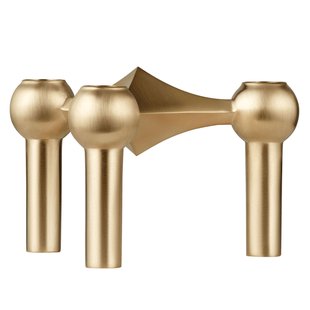 Stoff Nagel Stoff Nagel Kandelaar Geborsteld Messing