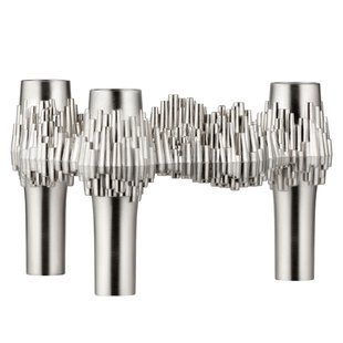 Stoff Nagel Quist Kandelaar Geborsteld Chroom